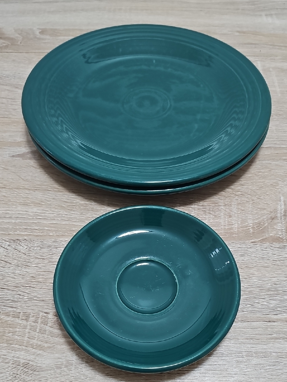Fiestaware Evergreen Plates